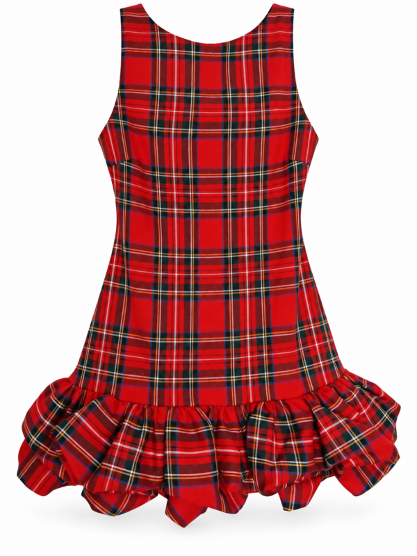 Dress/Short under ruffle Tartan