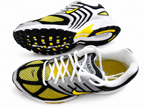 NIKE AIR Peg -Yellow Metallic Silver