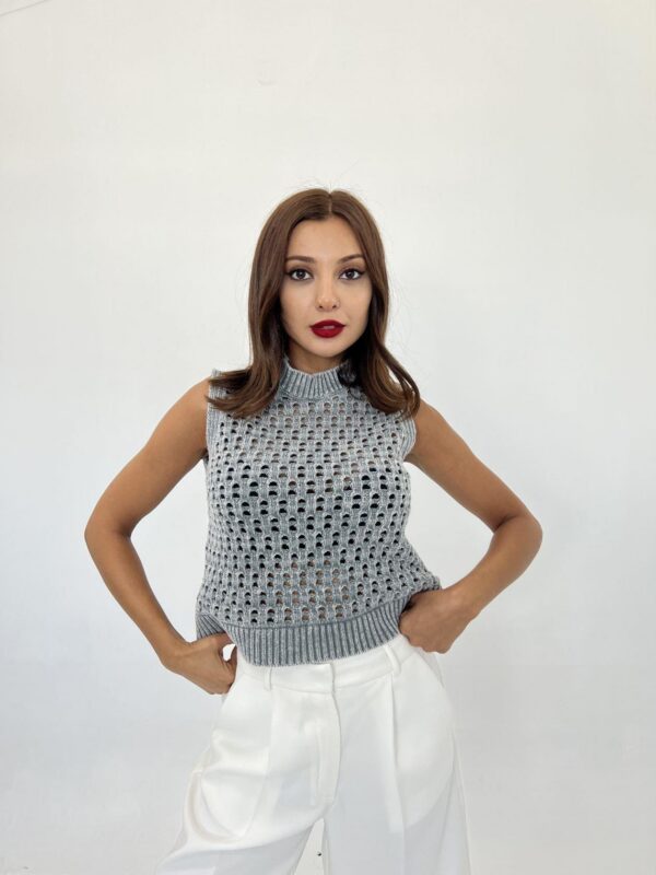 Knitwear Mesh Grey