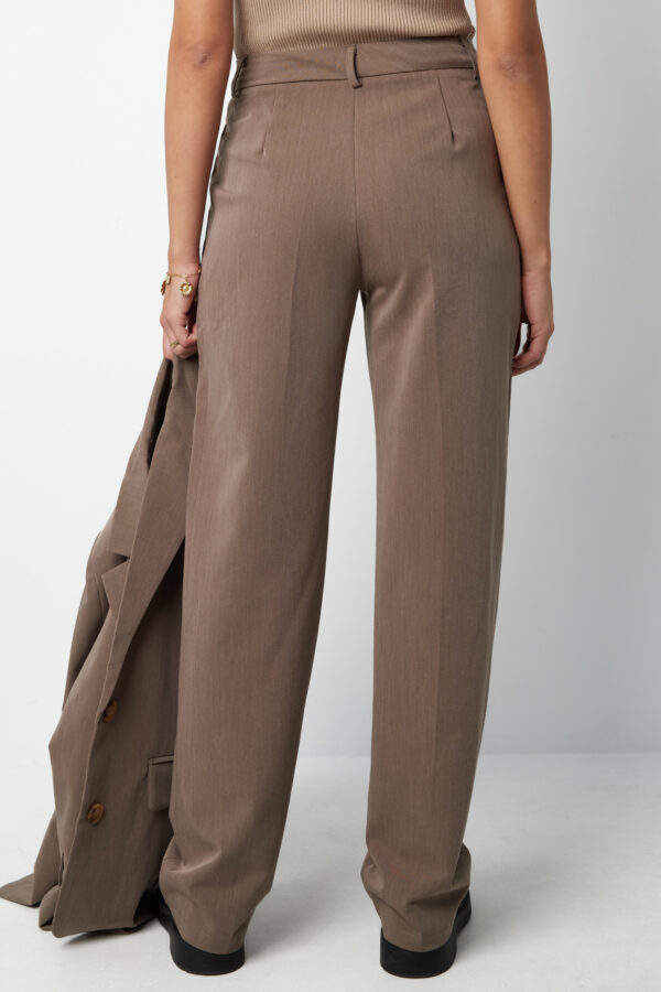 Women's trouser -camel Small