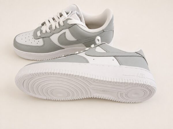 NIKE Air Force1- White/Grey