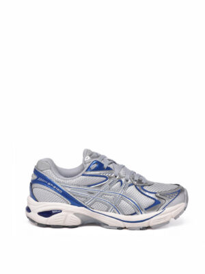 ASICS basket -argenté-bleu