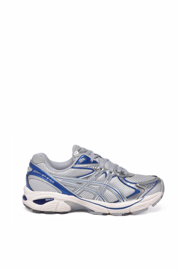 ASICS basket -argenté-bleu